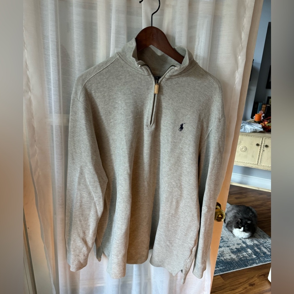 Polo by Ralph Lauren quarters zip sweater XL
